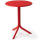 Nardi Step Round Outdoor Table-Red