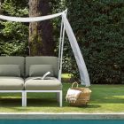 Nardi Komodo Daybed with Ombra 2 Sunshade