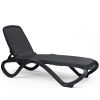 Nardi Omega Sun Lounger Anthracite Trama