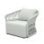 Roma Rope Outdoor Single Sofa