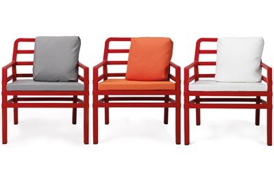 Bright Coloured Aria Outdoor Chairs