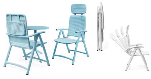 Nardi Acquamarina Chairs