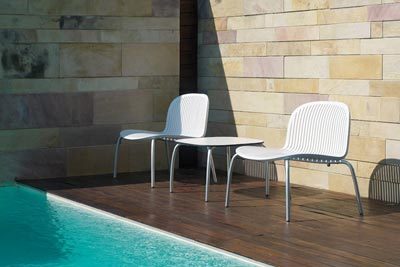 Nardi Ninfea Relax Chair and Loto Relax Table